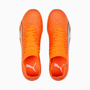 ULTRA Match MxSG Football Boots Men, Ultra Orange-PUMA White-Blue Glimmer