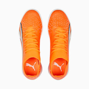 メンズ ウルトラ マッチ TT サッカー トレーニング シューズ, Ultra Orange-PUMA White-Blue Glimmer