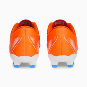 ULTRA Play FG/AG Football Boots Men, Ultra Orange-PUMA White-Blue Glimmer