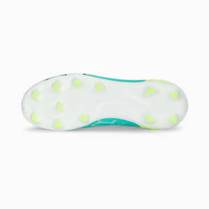 ULTRA Match LL FG/AG Football Boots Youth, Electric Peppermint-PUMA White-Fast Yellow