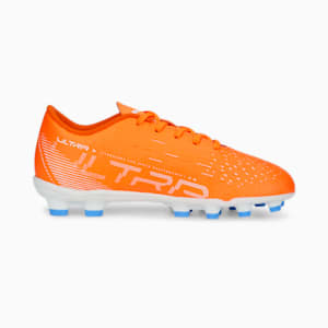 キッズ ウルトラ プレイ HG/AG サッカー スパイク 20-24.5cm, Ultra Orange-PUMA White-Blue Glimmer, extralarge-JPN