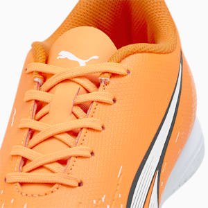 ULTRA PLAY Youth Indoor Sports Shoes, Ultra Orange-PUMA White-Blue Glimmer, extralarge-IND