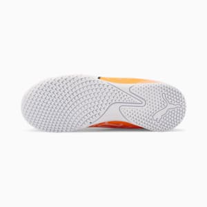 ULTRA PLAY Youth Indoor Sports Shoes, Ultra Orange-PUMA White-Blue Glimmer, extralarge-IND