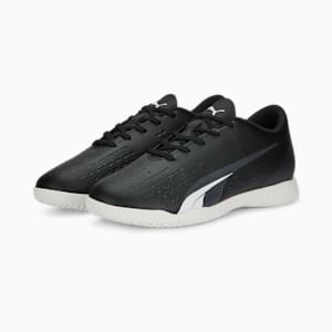 ULTRA PLAY Youth Indoor Sports Shoes, PUMA Black-PUMA White, extralarge-IND