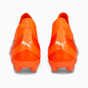 ULTRA Pro FG/AG Football Boots Men, Ultra Orange-PUMA White-Blue Glimmer