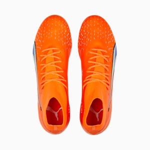 ULTRA Pro FG/AG Football Boots Men, Ultra Orange-PUMA White-Blue Glimmer