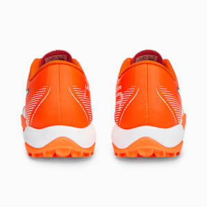 キッズ ウルトラ プレイ TT サッカー トレーニング シューズ 20-24.5cm, Ultra Orange-PUMA White-Blue Glimmer