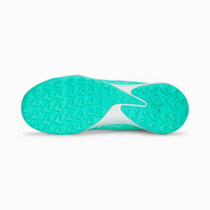 キッズ ウルトラ プレイ TT サッカー トレーニング シューズ 20-24.5cm, Electric Peppermint-PUMA White-Fast Yellow