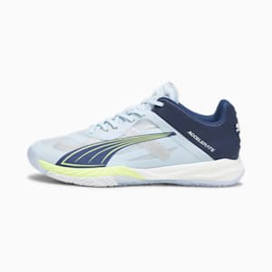 Accelerate NITRO™ SQD Racquet Sports Shoes, Silver Sky-Persian Blue-PUMA White, extralarge