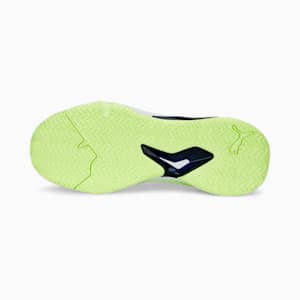 Solarcourt RCT Racket Sports Shoes, Fast Yellow-PUMA Navy-PUMA White, extralarge