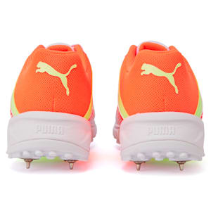 PUMA Spike 22.2 Cricket Shoes Men, PUMA White-Fast Yellow-Ultra Orange