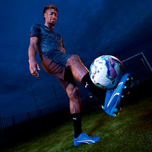 ULTRA ULTIMATE FG/AG Unisex Football Boots, Ultra Blue-PUMA White-Pro Green, extralarge-IND