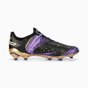 KING ULTIMATE Elements Football Boots, PUMA Black-PUMA Gold-Team Violet, extralarge-GBR