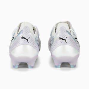 ULTRA ULTIMATE Brillance FG/AG Women's Soccer Cleats, PUMA White-PUMA Black-Spring Lavender-Minty Burst