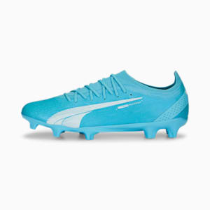 ULTRA ULTIMATE Tricks FG/AG Football Boots, Hero Blue-PUMA White-Sunset Pink