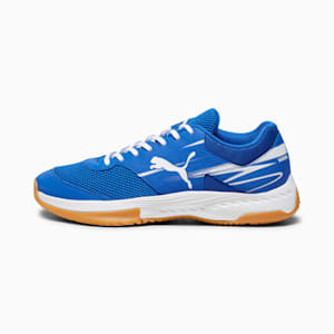 Varion II Unisex Indoor Sports Shoes, PUMA Team Royal-PUMA White-Gum, extralarge-IND