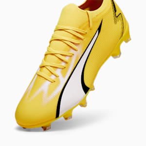 ULTRA MATCH FG/AG Football Boots, Yellow Blaze-PUMA White-PUMA Black, extralarge-GBR