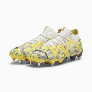 FUTURE ULTIMATE MxSG Men's Football Boots, Sedate Gray-Asphalt-Yellow Blaze, extralarge-GBR
