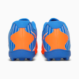 EvoSpeed V2 Cricket Youth Shoes, Neon Citrus-Bluemazing-PUMA White