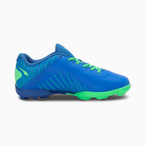 EvoSpeed V2 Cricket Youth Shoes, Bluemazing-Elektro Green-PUMA White-Ocean Dive