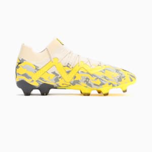 メンズ フューチャー アルティメット FG/AG サッカー スパイク, Sedate Gray-Asphalt-Yellow Blaze, extralarge-JPN