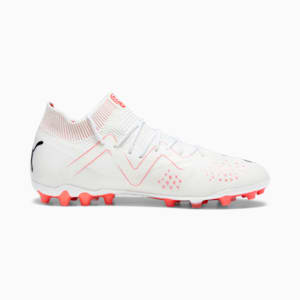 FUTURE ULTIMATE MG Men's Football Boots, PUMA White-PUMA Black-Fire Orchid, extralarge-GBR