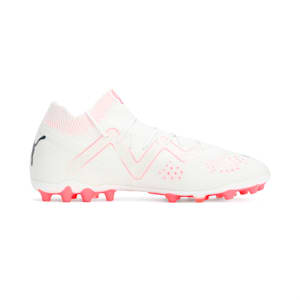 メンズ フューチャー アルティメット MG サッカー スパイク, PUMA White-PUMA Black-Fire Orchid, extralarge-JPN