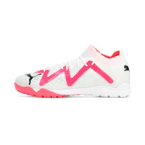 メンズ フューチャー アルティメット TT サッカー トレーニング シューズ, PUMA White-PUMA Black-Fire Orchid, extralarge-JPN