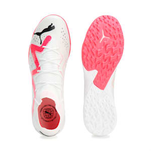 メンズ フューチャー アルティメット TT サッカー トレーニング シューズ, PUMA White-PUMA Black-Fire Orchid, extralarge-JPN