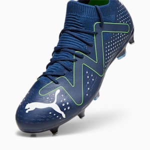 FUTURE MATCH MxSG Men's Football Boots, Persian Blue-PUMA White-Pro Green, extralarge-GBR