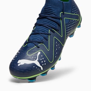 FUTURE MATCH FG/AG Women's Soccer Cleats, Persian Blue-PUMA White-Pro Green, extralarge