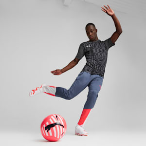 Botines de fútbol FUTURE PLAY FG/AG para hombre, PUMA White-Fire Orchid, extralarge