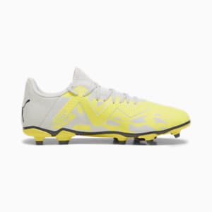 FUTURE PLAY FG/AG Men's Football Boots, Sedate Gray-Asphalt-Yellow Blaze, extralarge-IND