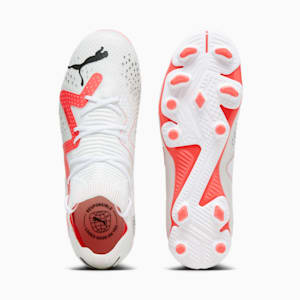 Chaussures de soccer avec crampons FUTURE PRO FG/AG, PUMA White-PUMA Black-Fire Orchid, extralarge