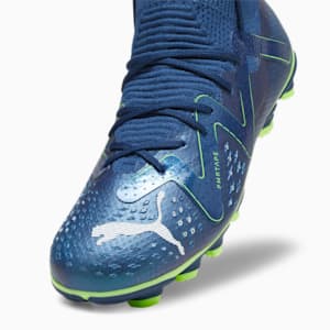 Chaussures de soccer avec crampons FUTURE PRO FG/AG, Persian Blue-PUMA White-Pro Green, extralarge