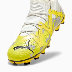FUTURE PRO FG/AG Youth Football Boots, Sedate Gray-Asphalt-Yellow Blaze, extralarge-GBR