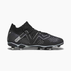 Botines de fútbol FUTURE MATCH FG/AG para jóvenes, PUMA Black-PUMA Silver, extralarge