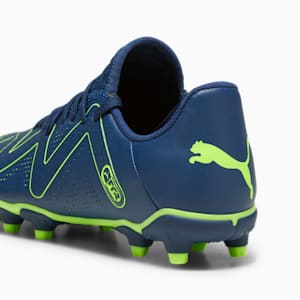 FUTURE PLAY FG/AG Youth Football Boots, Persian Blue-Pro Green, extralarge-GBR