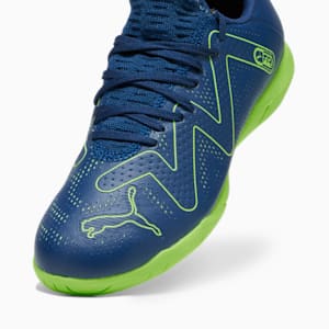 FUTURE PLAY IT Youth Football Boots, Persian Blue-Pro Green, extralarge-GBR
