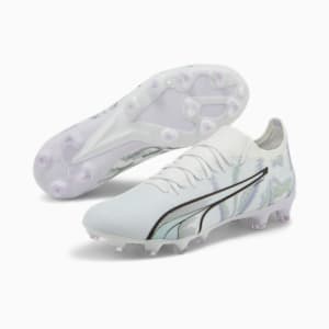 ULTRA Match Brilliance FG/AG Football Boots Women, PUMA White-PUMA Black-Spring Lavender
