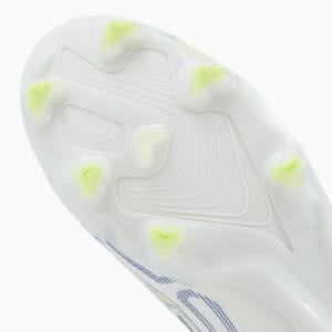 Botines de fútbol ULTRA ULTIMATE Christian Pulisic FG/AG, PUMA White-Lime Smash-Clyde Royal, extralarge