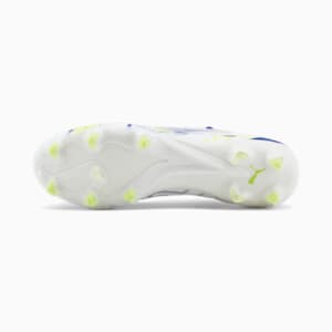 Botines de fútbol ULTRA ULTIMATE Christian Pulisic FG/AG, PUMA White-Lime Smash-Clyde Royal, extralarge