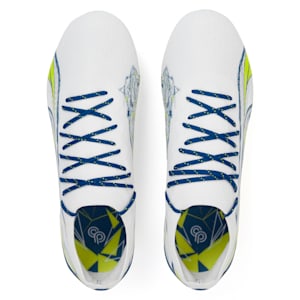 ULTRA ULTIMATE Christian Pulisic FG/AG Football Boots, PUMA White-Lime Smash-Clyde Royal