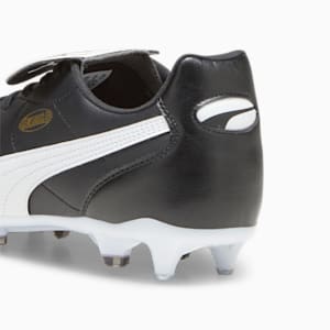 KING TOP MxSG Football Boots, PUMA Black-PUMA White-PUMA Gold, extralarge-GBR