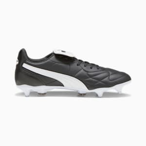 KING TOP MxSG Football Boots, PUMA Black-PUMA White-PUMA Gold, extralarge-GBR