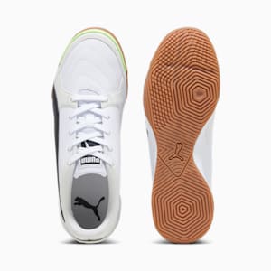 メンズ プレッシング IIII IT サッカー トレーニング シューズ, PUMA White-PUMA Black-PUMA Silver, extralarge-JPN