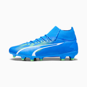 Zapatos de Fútbol Juveniles Ultra Play Fg/Ag, Blanco