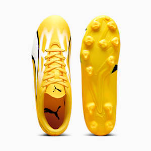 ULTRA PLAY FG/AG Men's Football Boots, Yellow Blaze-PUMA White-PUMA Black, extralarge-GBR