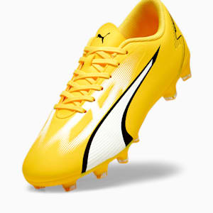 ULTRA PLAY FG/AG Men's Football Boots, Yellow Blaze-PUMA White-PUMA Black, extralarge-IND