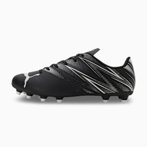 ATTACANTO FG/AG Men's Football Boots, PUMA Black-Silver Mist, extralarge-IND